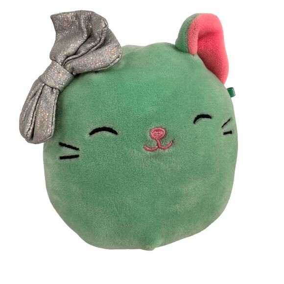 Squishmallows Kelly Toy 5" Charisma The Mint Green Cat Plush - Picture 1 of 9